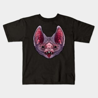 Vampire bat face Kids T-Shirt